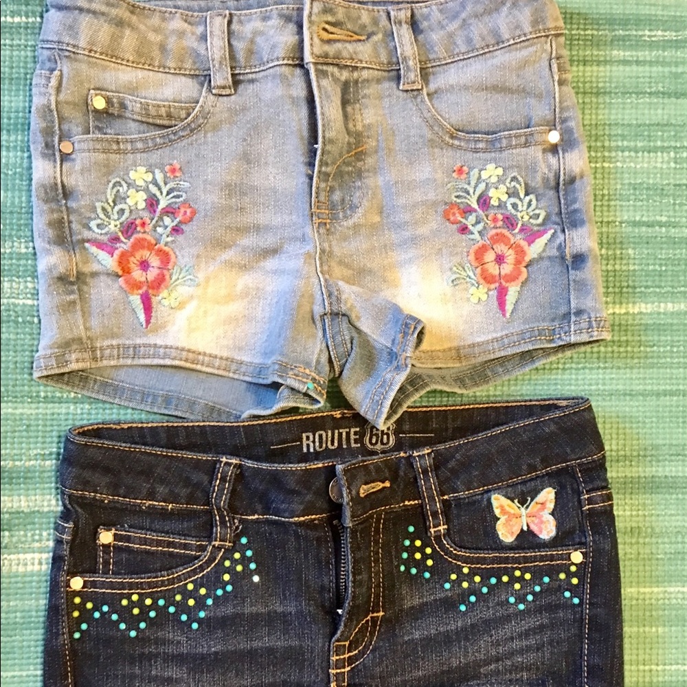 $9 for two  shorts
